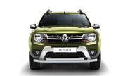Защита переднего бампера pt group двойная (51, 63мм) серебристая (Искра) для renault duster с 2016 г.в., nissan terrano с 2014 г.в.