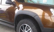 Накладки pt group на крылья для renault duster 2016-2020 г.в. (рестайлинг)