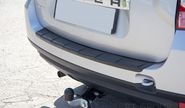 Накладка pt group на задний бампер для renault duster