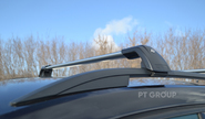 Поперечины pt group АЭРО 1140мм в обхват рейлингов с просветом