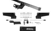 Фаркоп berg f.9411.001 с шаром типа e (1500кг) для haval f7, f7x с 2019 г.в.