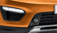 Диодные ПТФ sal-man 60w 13000lux (ближний, дальний) для kia rio x-line 2017-2020 г.в.