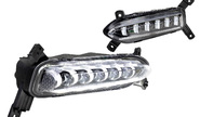 Диодные ПТФ sal-man 60w 7800lux 6000К 6 линз для hyundai solaris 2 2017-2020 г.в.