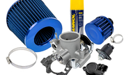 Комплект системы впуска mr нулевого сопротивления Синий (воздушный фильтр, фильтр картерных газов, масляная пропитка, дроссельная заслонка 56мм, прокладка, датчик положения заслонки, РХХ) для ВАЗ 2101-2107, 2108-21099, 2110-2112, 2113-2115, Лада Приора, Калина, Гранта