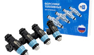 Топливные форсунки mr 2254 (4шт) под двигатель k4m для 16-клапанных Лада Ларгус до 2017 г.в., renault
