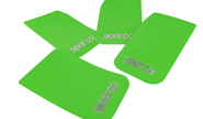 Универсальные большие брызговики sparco зеленые