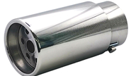 Круглая насадка глушителя sal-man hj-601 d76мм из нержавеющий стали