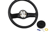Двухспицевый руль в стиле Фиат для ВАЗ 2101-2107, Лада 4х4, Нива Легенд