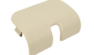 Заглушка накладки передней обивки крыши (травмозащиты) бежевая для ВАЗ 2101-2107