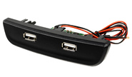 Зарядное устройство usb 3.0 АПЭЛ на 2 слота в подлокотник для Лада Веста, Икс Рей, Ларгус fl