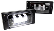 Диодные ПТФ sal-man 60w 5800lux 5 полос для ВАЗ 2110-2112, 2113-2115, Шевроле Нива до рестайлинга 2009 года