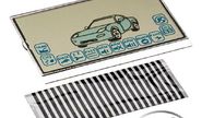 lcd дисплей на шлейфе для брелока автосигнализации a6