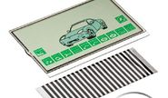 lcd дисплей на шлейфе для брелока автосигнализации a9