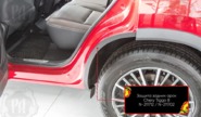 Защита кромки внутренних арок задних колес Русская Артель со скотчем для chery tiggo 8 с 2018 г.в., tiggo 8 pro 2021-2024 г.в., tiggo 8 pro max с 2022 г.в., tiggo 8 pro e+ 2021-2024 г.в., tenet t8 с 2025 г.в.