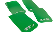 Универсальные большие брызговики sparco зеленые