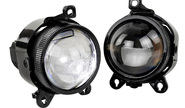 Диодные ПТФ sal-man 120w 32000lux (ближний, дальний) с защитой от перегрева и запотевания для Лада Приора, Шевроле Нива с 2009 г.в., Лада Нива 2123, ГАЗ Газель