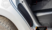 Накладки на внутренние части задних арок Русская Артель со скотчем для renault duster 2010-2020 г.в.