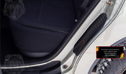 Накладки на внутренние части задних арок Русская Артель со скотчем для renault sandero 2009-2013 г.в.
