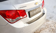 Накладка заднего бампера Русская Артель со скотчем для chevrolet cruze 2009-2011 г.в.