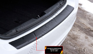 Накладка заднего бампера Русская Артель со скотчем для chevrolet cruze 2012-2014 г.в.