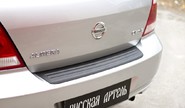 Накладка заднего бампера Русская Артель со скотчем для nissan almera classic 2007-2012 г.в.