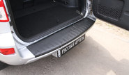 Накладка заднего бампера Русская Артель со скотчем для toyota rav4 2011-2012 г.в.