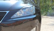Реснички-накладки на передние фары под покраску для lexus is 250 2005-2010 г.в.