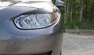 Реснички-накладки на передние фары Русская Артель под покраску для renault fluence 2009-2012 г.в.