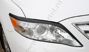 Реснички-накладки на передние фары Русская Артель под покраску для toyota camry v40 2009-2011 г.в.