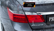 Реснички-накладки на задние фонари под покраску для honda accord 9 2012-2015 г.в.