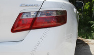 Реснички-накладки на задние фонари Русская Артель под покраску для toyota camry v40 2009-2011 г.в.