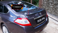 Спойлер крышки багажника Русская Артель под покраску для nissan teana 2011-2014 г.в.