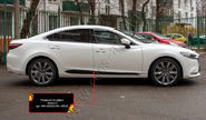 Молдинги на двери Русская Артель для mazda 6 с 2018 г.в.