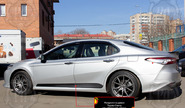 Молдинги на двери Русская Артель для toyota camry xv70 2017-2021 г.в.