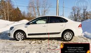 Молдинги на двери Русская Артель для volkswagen polo 5 2009-2016 г.в.