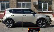 Молдинги на двери Русская Артель для kia soul 2019-2022 г.в.