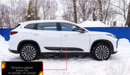 Молдинги на двери Русская Артель для exeed txl с 2019 г.в.