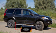 Расширители колесных арок Русская Артель для great wall hover h5 2011-2016 г.в., haval h5 2020-2021 г.в.