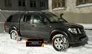 Расширители колесных арок Русская Артель для nissan navara 2011-2015 г.в.