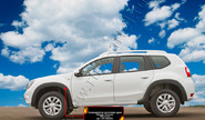Расширители колесных арок Русская Артель (шагрень) для nissan terrano 2014-2022 г.в.