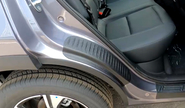 Накладки на внутренние части задних арок Русская Артель со скотчем для chery tiggo 4 с 2017 г.в., tiggo 4 pro с 2020 г.в., tenet t4 с 2025 г.в.