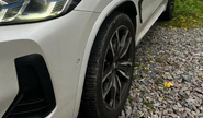 Черные матовые расширители передних арок inmax для bmw 3 (g20, g21)