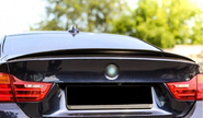 Черный лаковый спойлер inmax для bmw 4 (f32)