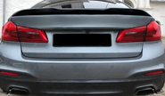 Черный лаковый спойлер inmax pro в стиле f90 для bmw 5 (g30)