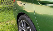 Черные матовые расширители задних арок inmax для bmw 5 (g31)