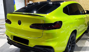 Спойлер inmax в стиле f98 для bmw x4 (g02, g02 lci)