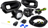 Комплект подключения ПТФ sal-man 120w 32000lux с рамками (кронштейнами) для Лада Нива Тревел rs(26)