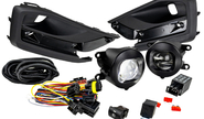 Комплект подключения ПТФ sal-man 120w 32000lux с рамками (кронштейнами) для Лада Веста ng