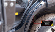 Накладки на внутренние части задних арок Русская Артель со скотчем для chery tiggo 7 с 2020 г.в., tiggo 7 pro 2020-2024 г.в., tiggo 7 pro max с 2022 г.в., tiggo 7l с 2024 г.в., tenet	t4l с 2026 г.в., t7 с 2025 г.в., xcite x-cross 7 с 2024 г.в.
