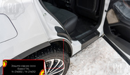 Накладки на внутренние части задних арок Русская Артель со скотчем для exeed txl с 2019 г.в.